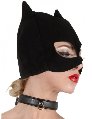 Maschera da Gatta - Catwoman Nero 