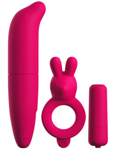 PipeDream - Couples Vibrating Starter Kit Rosa